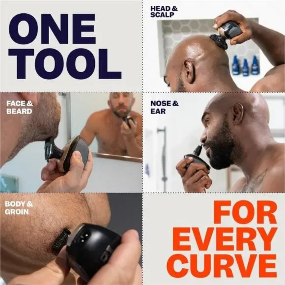 Freebird FlexSeries Electric Hair Shaver | Cordless Wet/Dry | Mens Grooming Kit - Picture 3 of 3